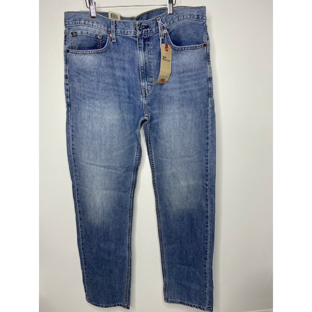 Levi's 505 NWT 36x34 Reg Men's Classic Straight Extra Room in Thigh Jeans